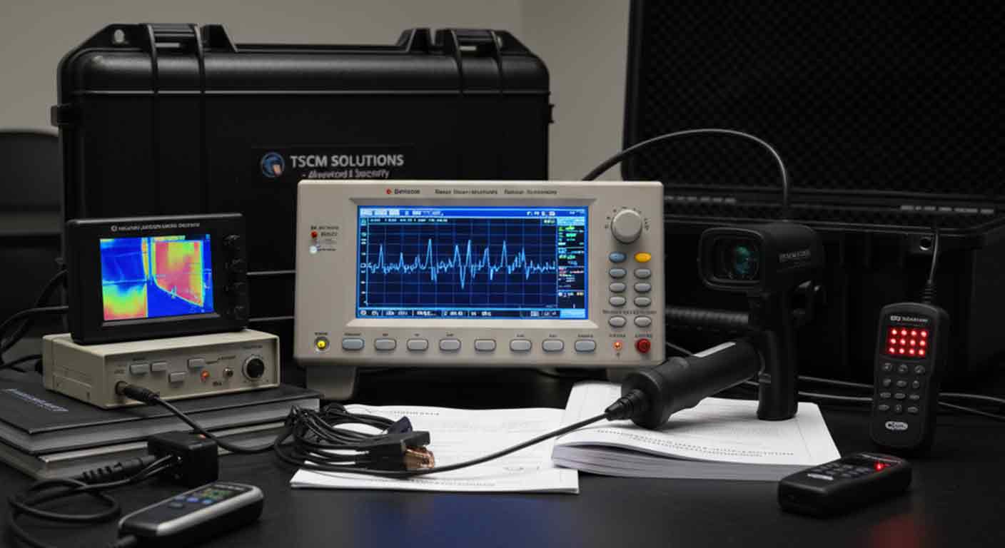 Professional TSCM bug sweep equipment and detection technology