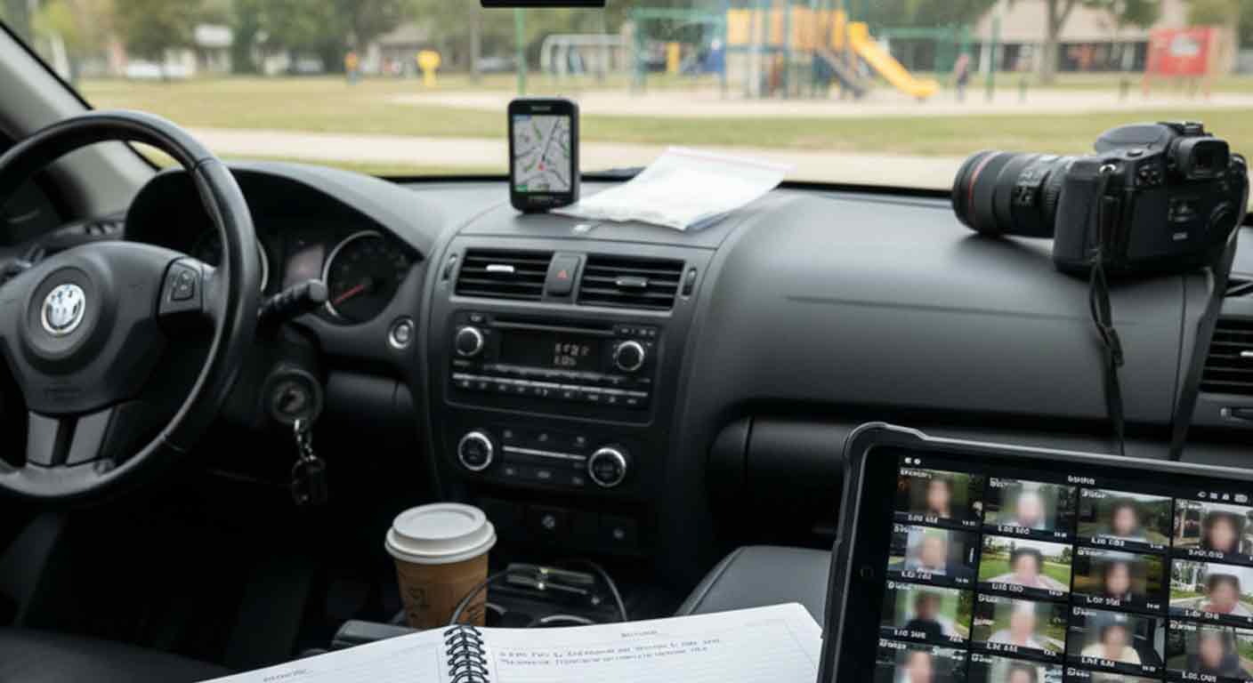 Enquête de garde d'enfants documentant la qualité parentale et la supervision à Toronto