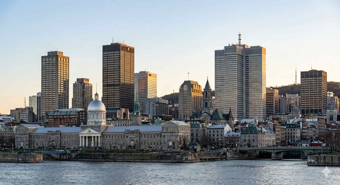 Montreal Skyline - Old Port